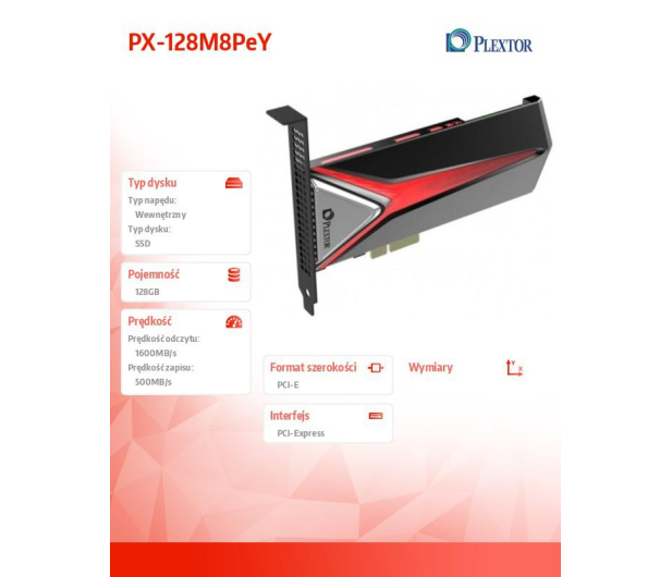 Plextor 128GB M8Pe(Y) PX-128M8PeY - 1454162 - zdjęcie 3